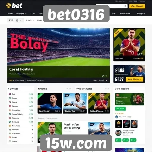 Avaliação da interface do usuário do site bet0316